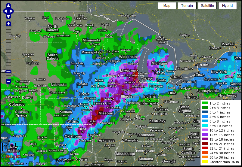 chicago groundhog day blizzard